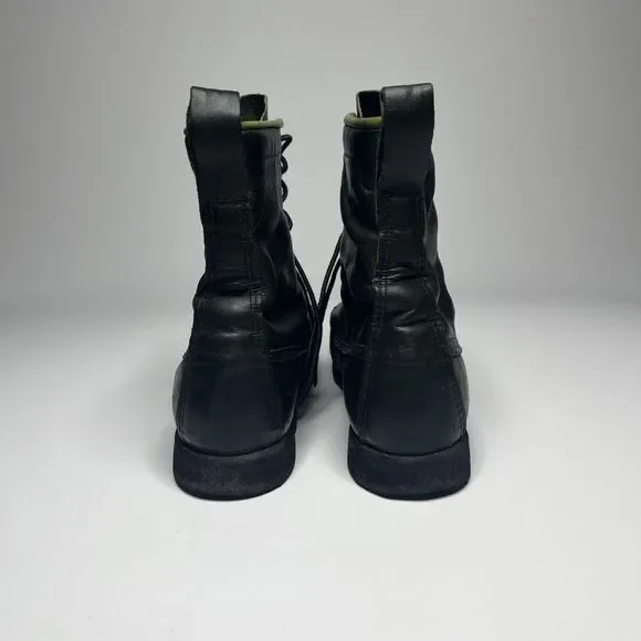 Vintage Browning Women's Lady's Featherweights Black Leather Boots 9A - Picture 3 of 16